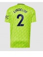 Manchester United Victor Lindelof #2 Ausweichtrikot 2022-23 Kurzarm